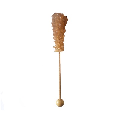 Сахар тростниковый на палочке коричневый 11 см, 6 г в инд.упаковке